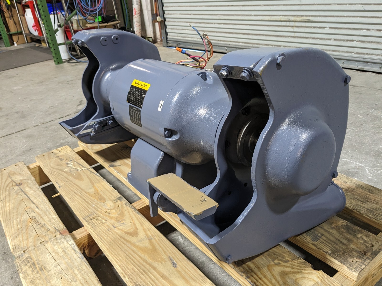 Baldor 14" Industrial Grinder 1500 RPM Max 5 HP 230v 3 Ph 1406W Parts / Rep