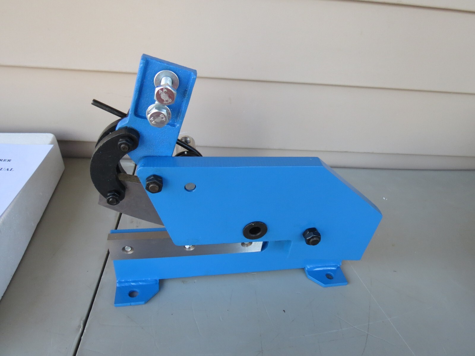 HFS (R) Plate Shear,Bench Mounted Multi-Purpose Manual Sheet Metal Shear (8IN)