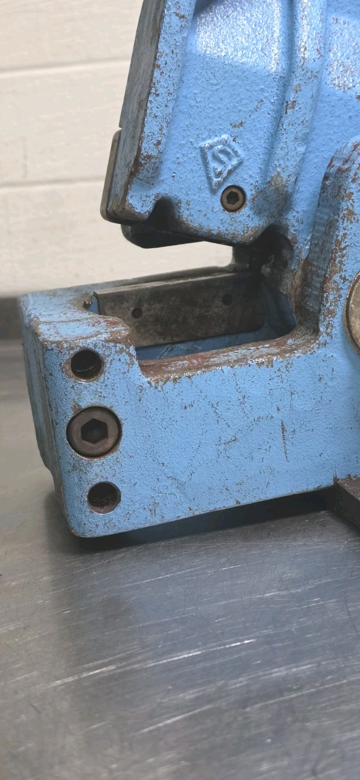 HYDRAULIC FABRICATION ANGLE IRON BAR SHEAR POSSIBLE ROPER WHITNEY WORKER ENERPAC