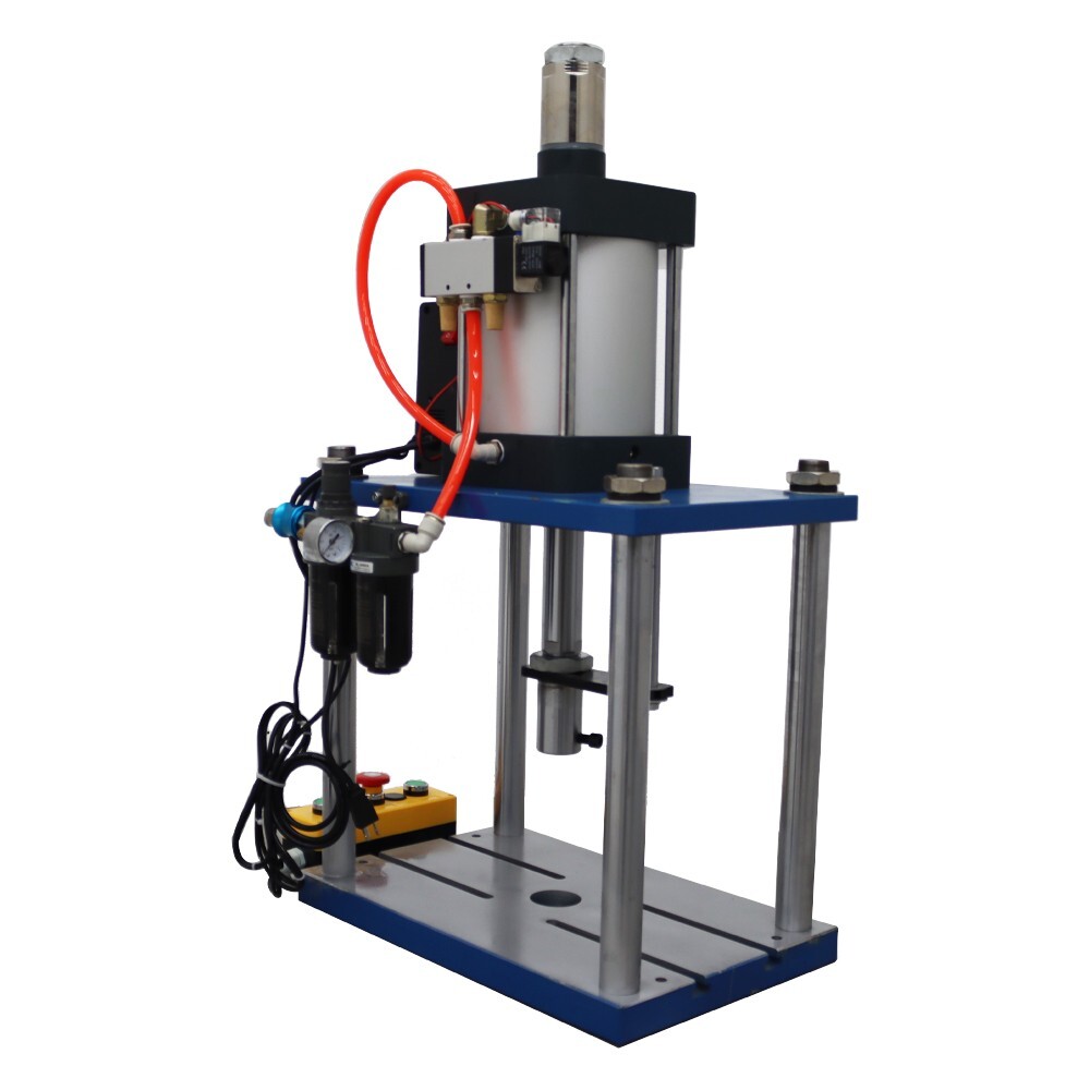 2866LBS/1300kg Pneumatic Punch Press Machine w/Controller Footswitch 2-4″ Stroke