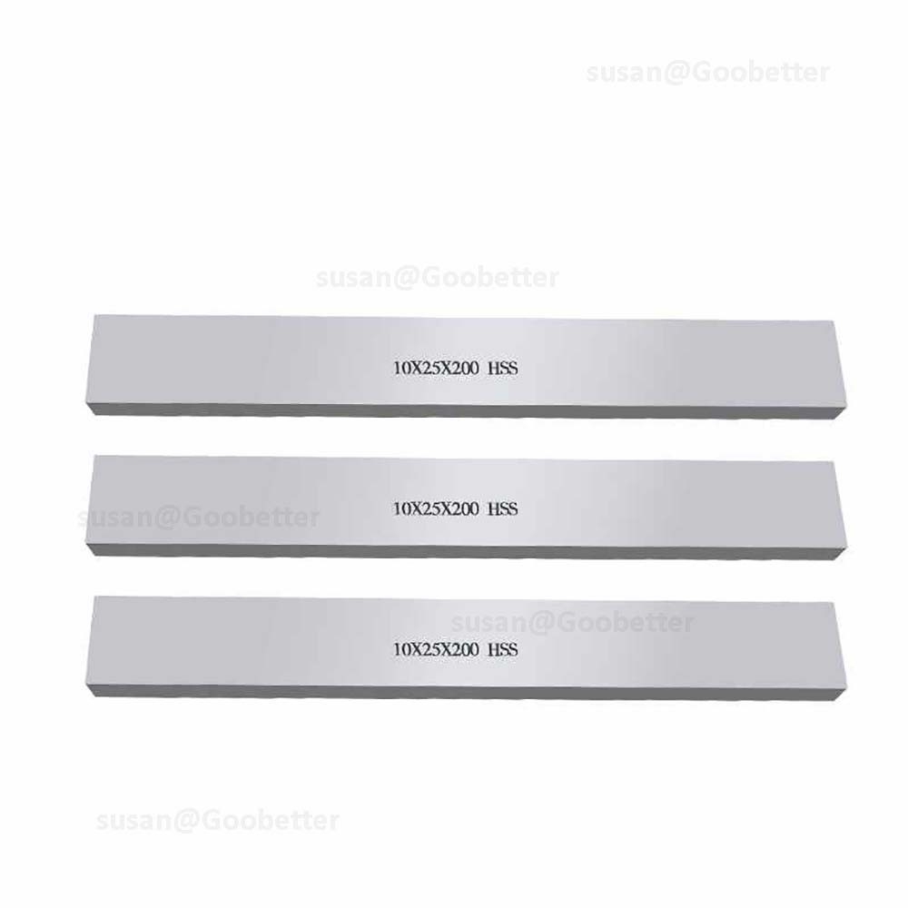 HSS Steel Flat Bar Various Sizes 2mm x 3mm to 30mm x60mm, 200mm Length HRC 60-62