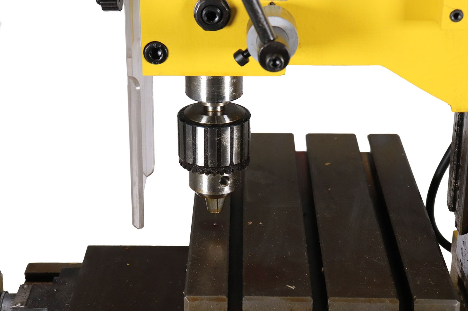 Mini Metal Mill Drilling Machine Press BenchTop 3/8 Drill Capacity with Cutters