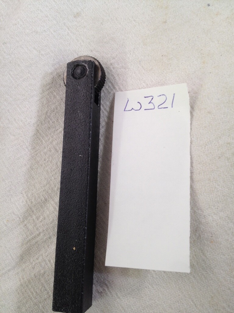 1 NEW SINGLE WHEEL STRAIGHT LINEAR KNURLING TOOL HOLDER 1/2″ x 1/2″ x 4″ (W321)