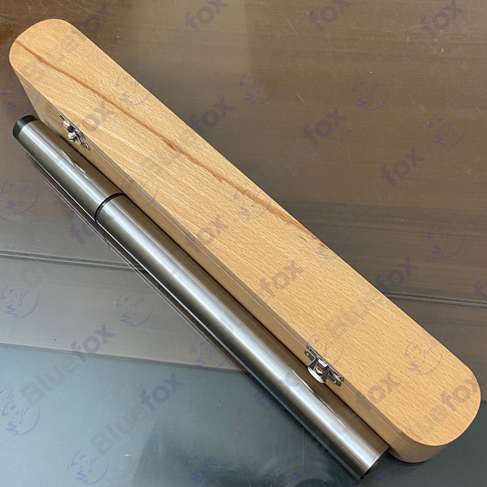 NEW MT4 Lathe Alignment Test Bar 4MT OAL 15-1/4″ Inch Wooden Box