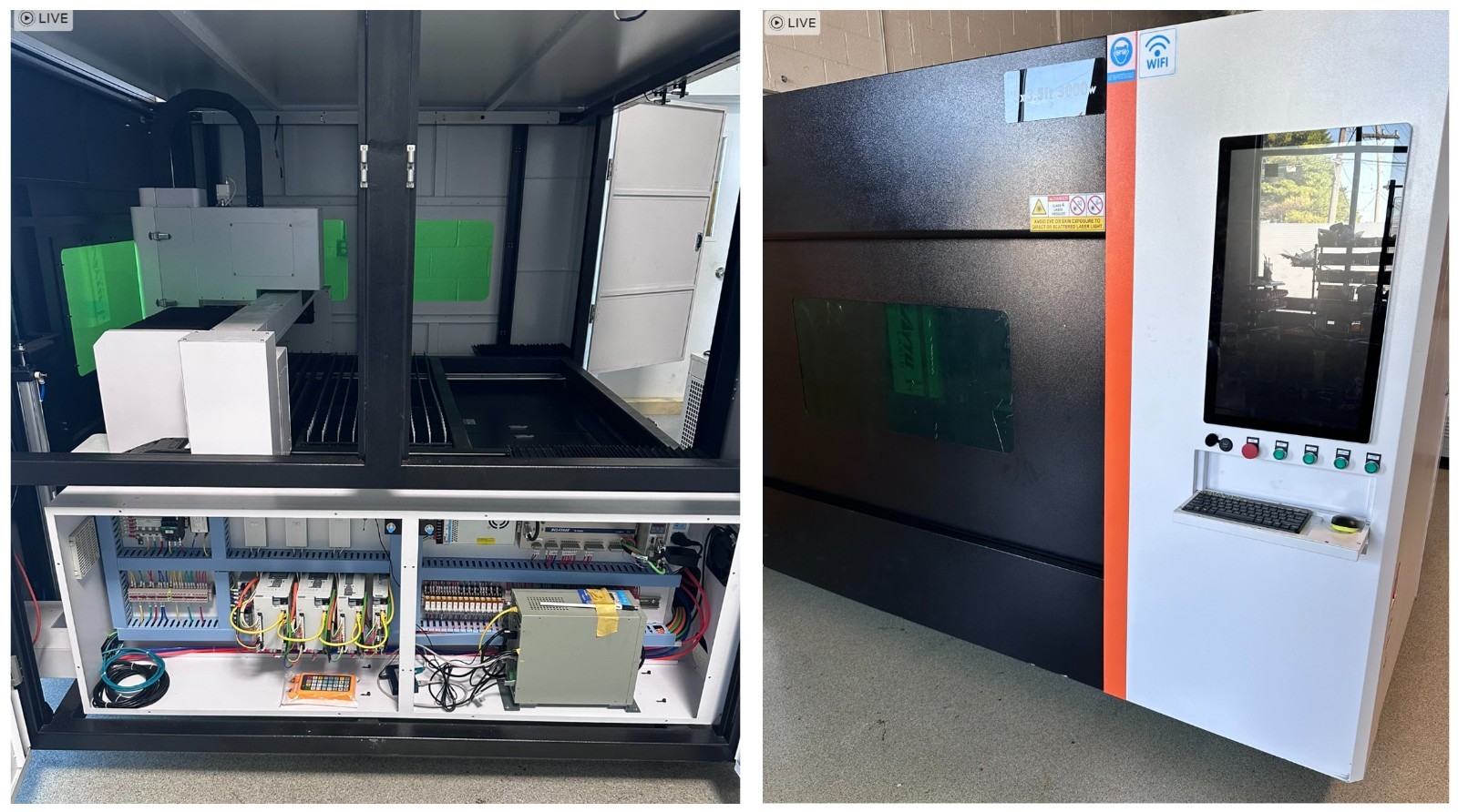 CNC Fiber Laser. Financing Available .Free installation And Training.