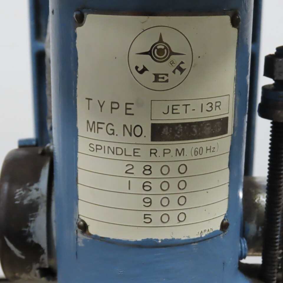 Jet 13R 1/2HP Bench Top Drill Press 115/230V 1Ph 500-2800RPM Tested