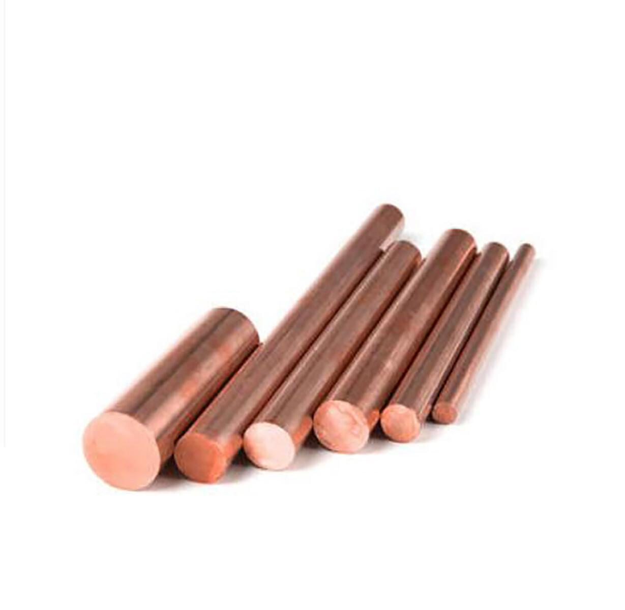 Copper Solid Round Rod Bar Dia.6mm-80mm CNC Metalworking Cut