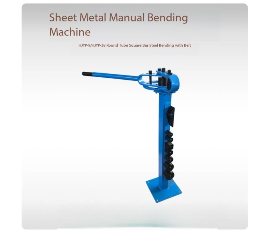 HJYP-9/38 Floor-Standing Metal Bending Machine Manual Bench-Top Pipe Bender