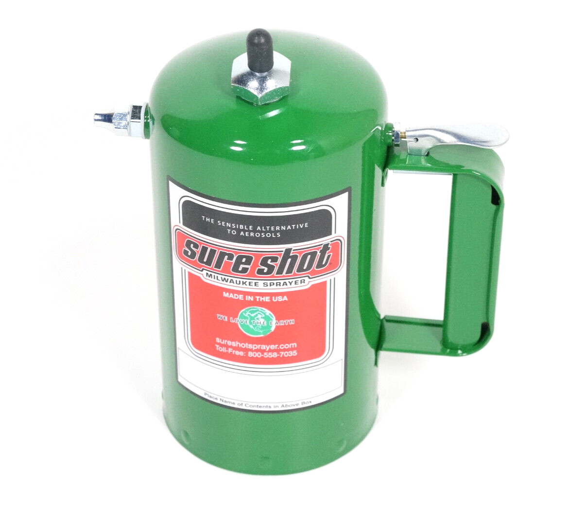 Sure Shot A1000G Green 1 Quart 32oz Steel Reusable Air Pressure Sprayer
