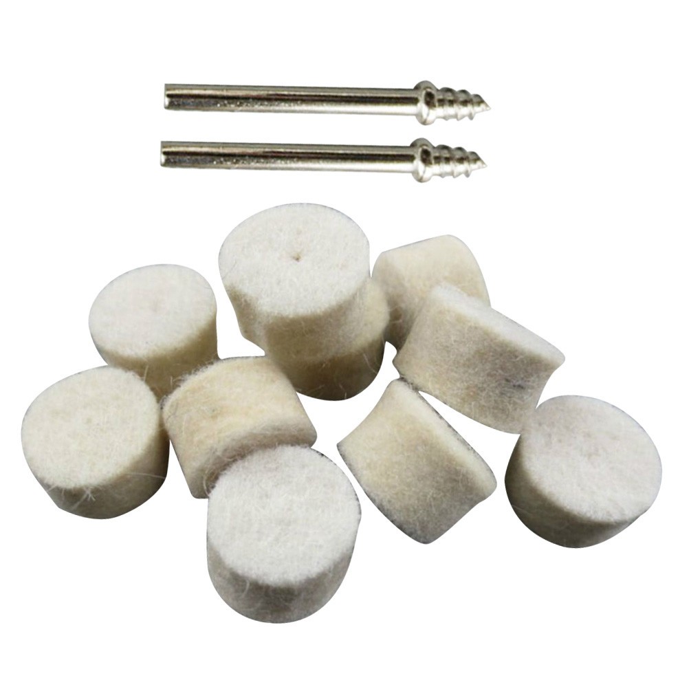 102 in Buffing Wheel Polishing Pads Rotary Kit for Bench Grinder