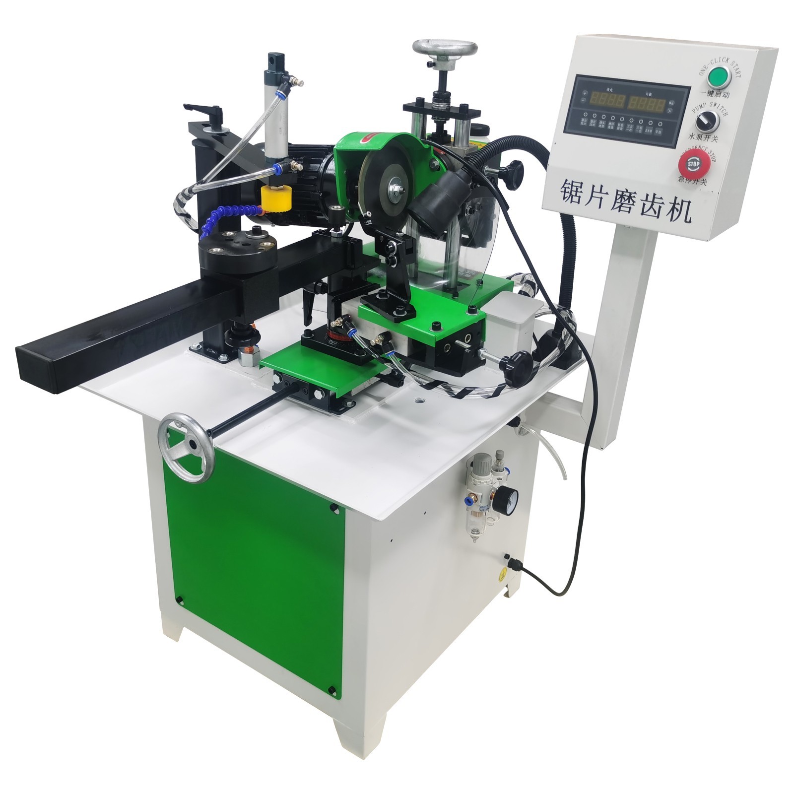 Automatic Rotating Saw Blade Grinding Machine CNC Gear Generating Grinder 220V