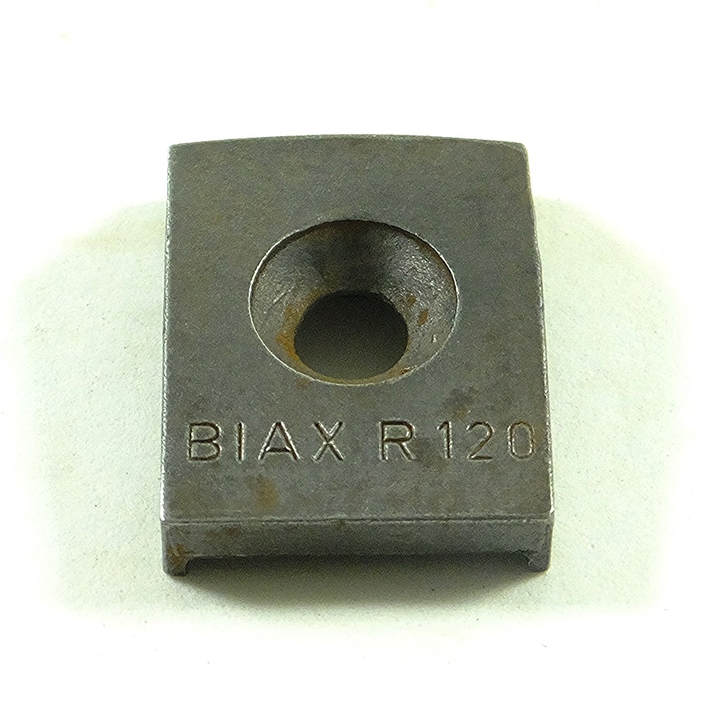 Biax R120 Half-Moon Flaker Blade for Dapra Biax HM10 Scraper with Clamp Holder