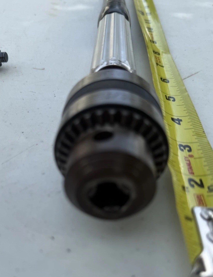 Vintage Dayton 50″ Flexible Shaft 2Z324 with 1/2″ Craftsman Chuck & Key