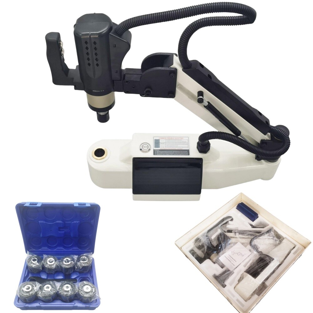 M3-M16 Vertical Touch-Sreen Electric Tapping Machine Tapping Arms Drilling