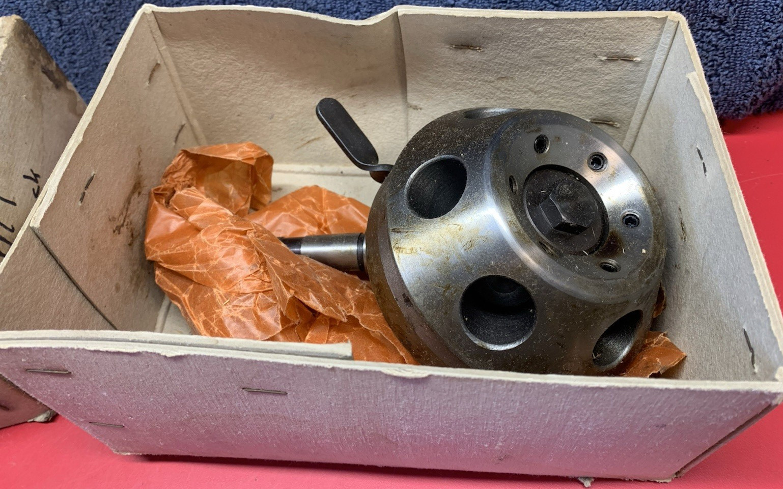 Machinist Lathe Tool 2MT Tailstock 6 Position Tool Turret (NOS) Japan