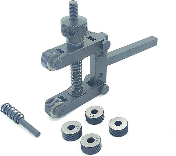 Clamp Type Knurling Tool 2″ Inches Capacity 3/8″ Shank for Lathes-USA FULFILLED