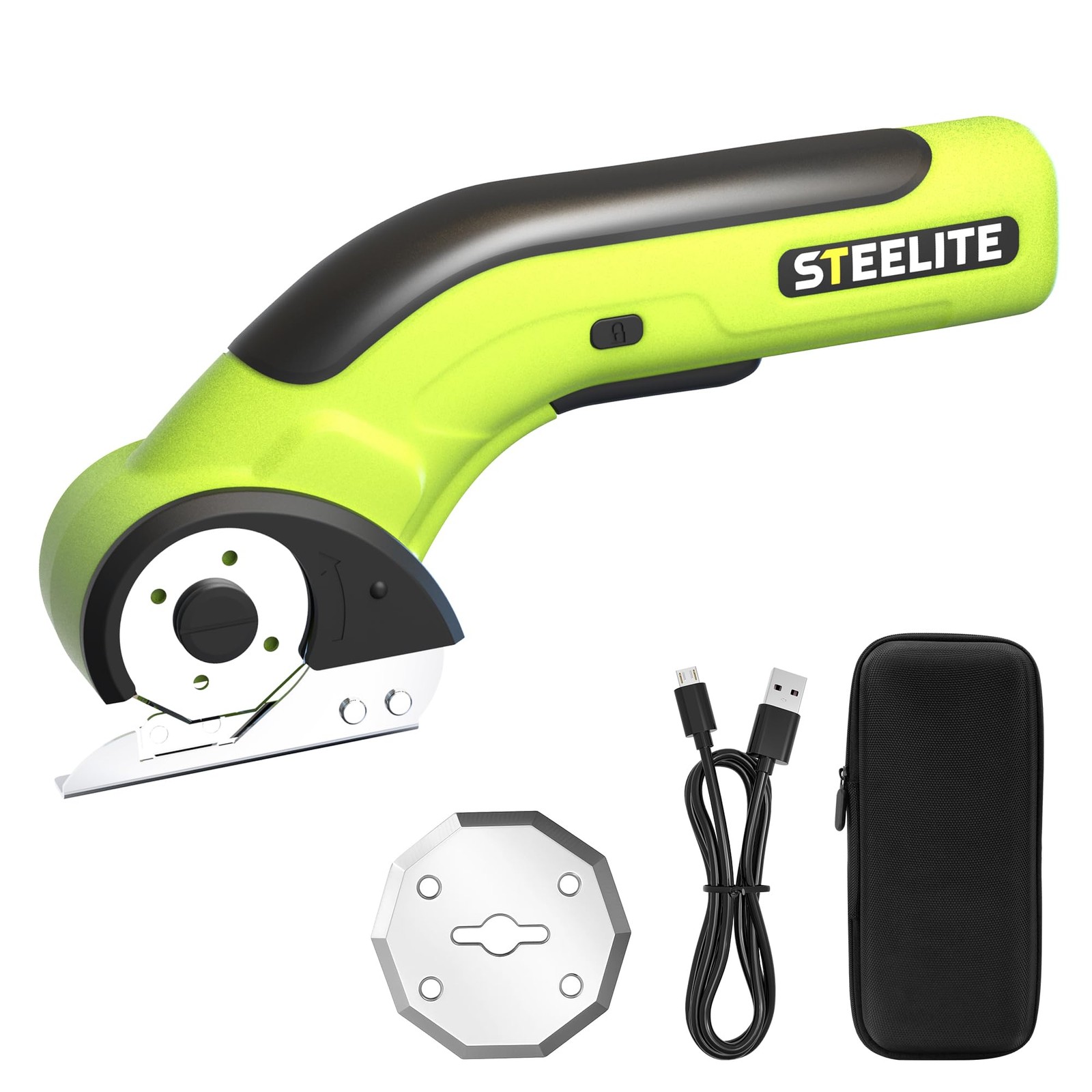Cordless Scissors 2000mAh Brushless Motor Type-C Rechargeable Cardboard Box C…