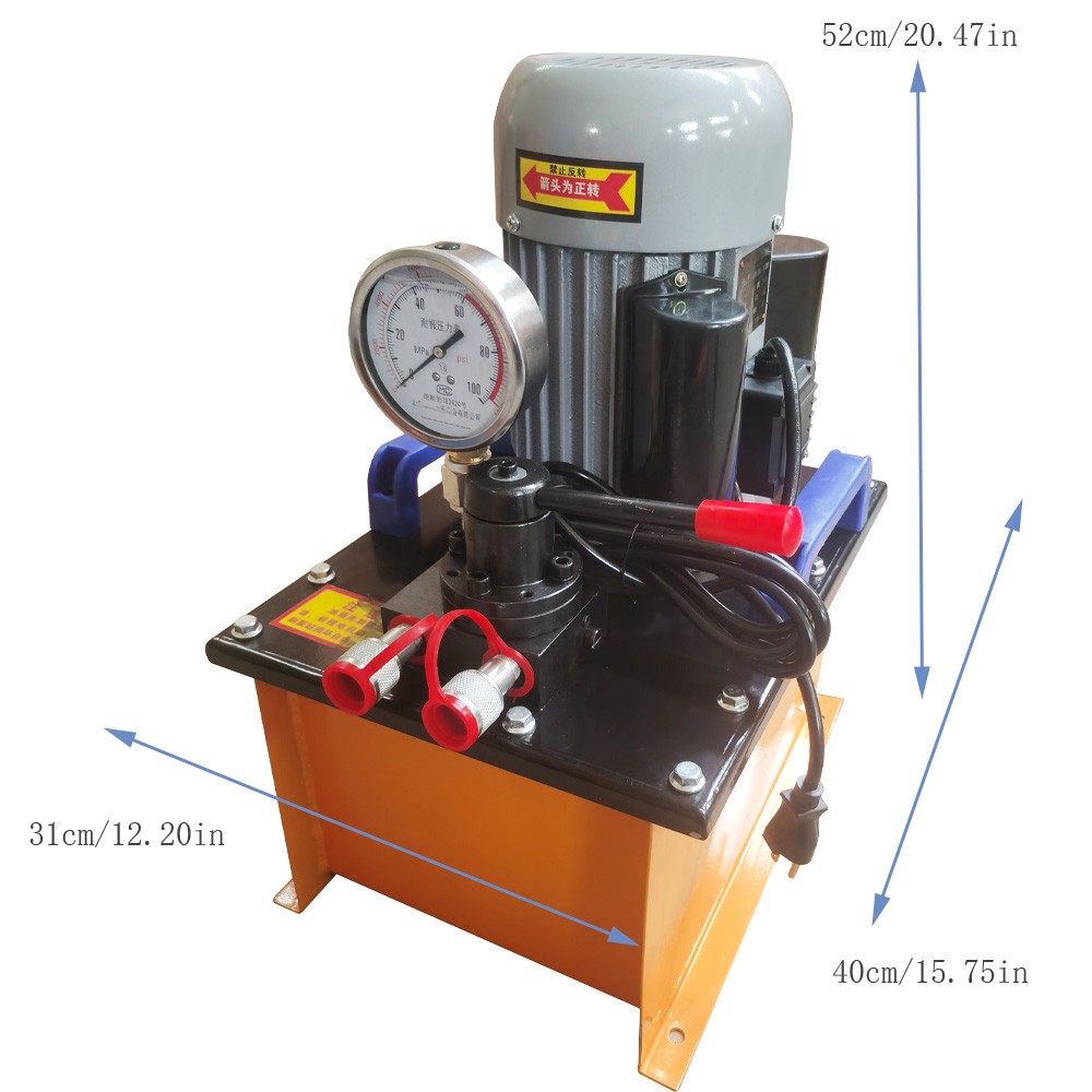 110V Portable Line Boring&Welding Machine Kit w/70T Hydraulic Crawler Pin Press
