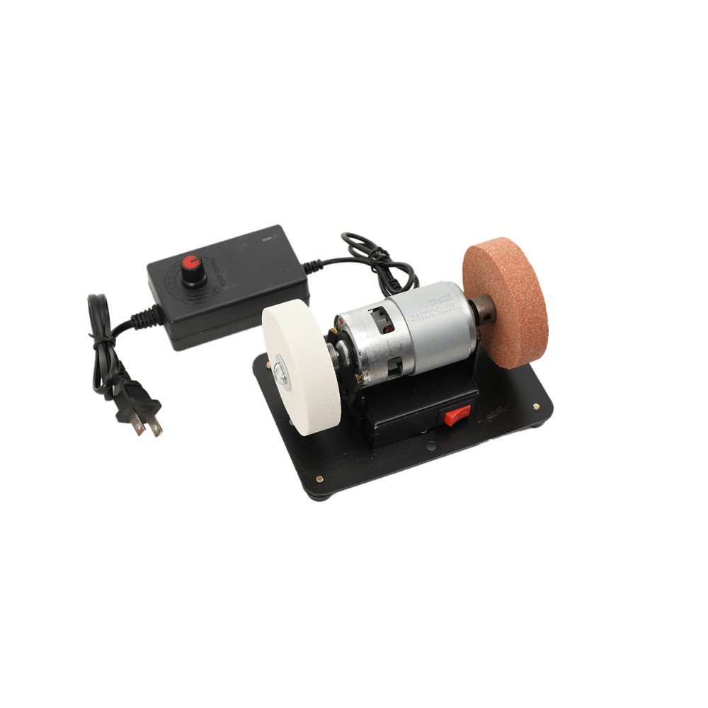 110-220V Electric Benchtop Sander Table Grinding Machine for Metal Working 96W