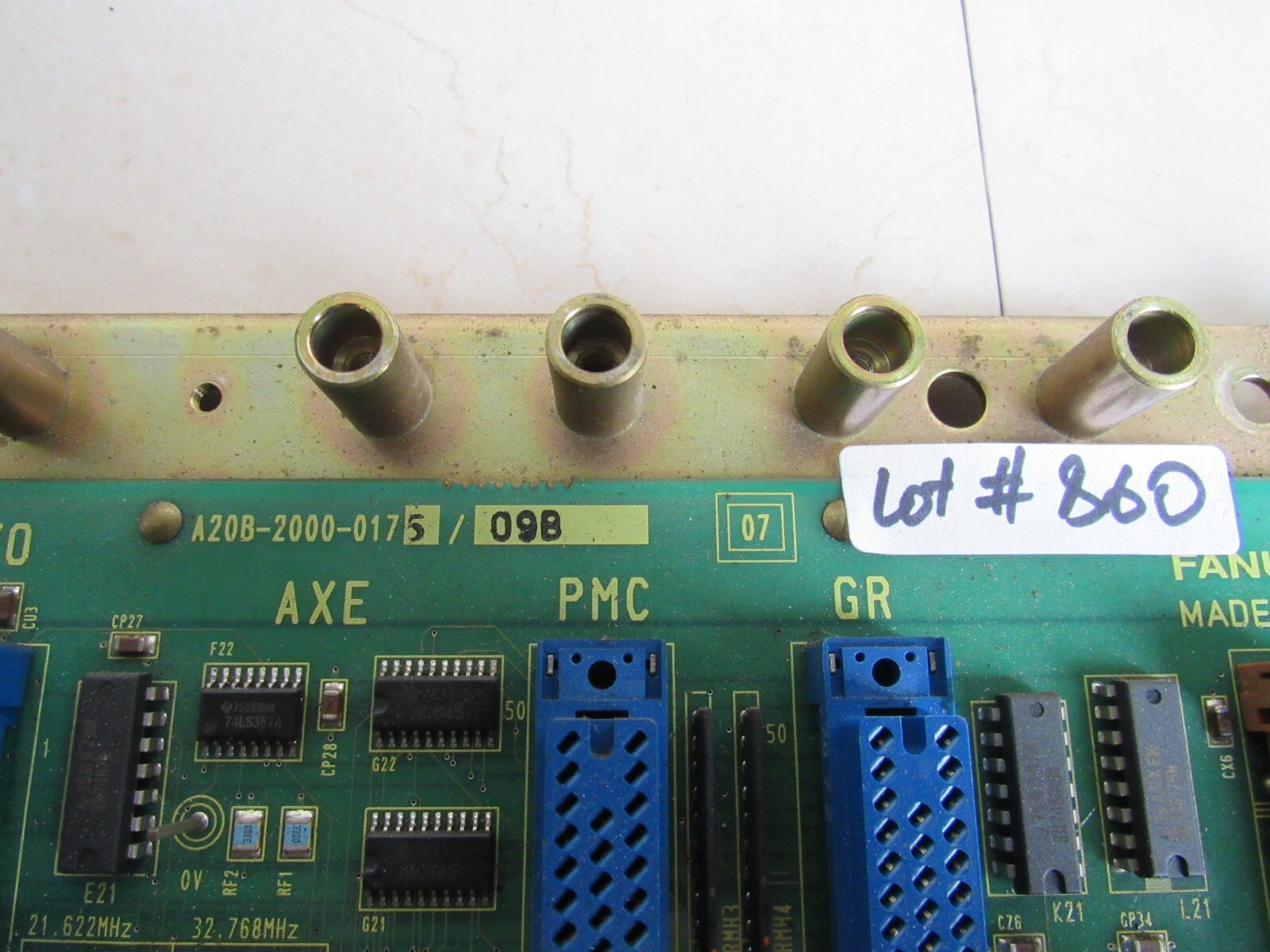 Fanuc A20B-2000-0175 -/09B Lot # 860 Listed by Mike