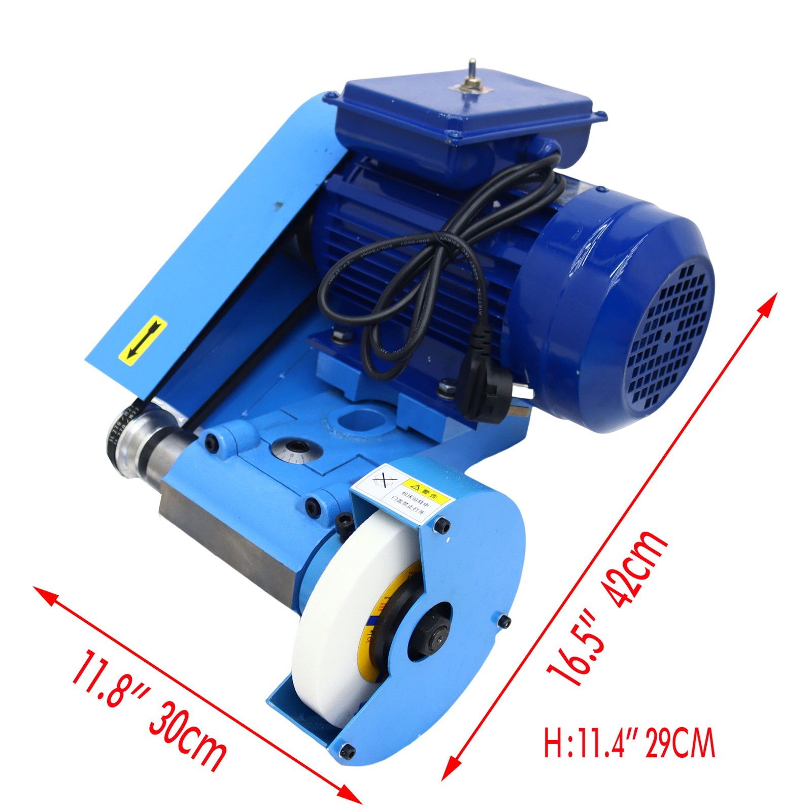 220V Lathe Tool Post Grinder Internal & External Sharpener Grinding Machine New