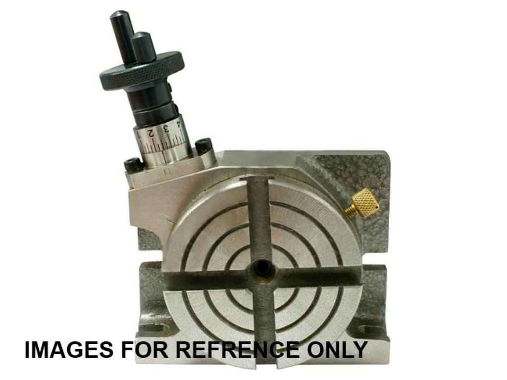 Lathe Milling Metal Work Adjustable Rotary Table 3 Inch Horizontal / Vertical