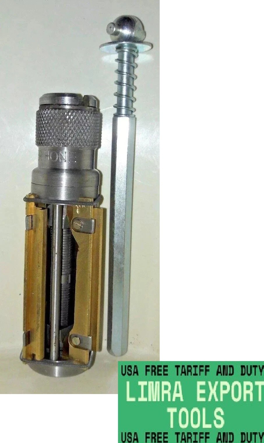 Engine Cylinder Hone Kit 50mm to 75mm Honing Machine + 16 Honing Stones 4″ x 3/8
