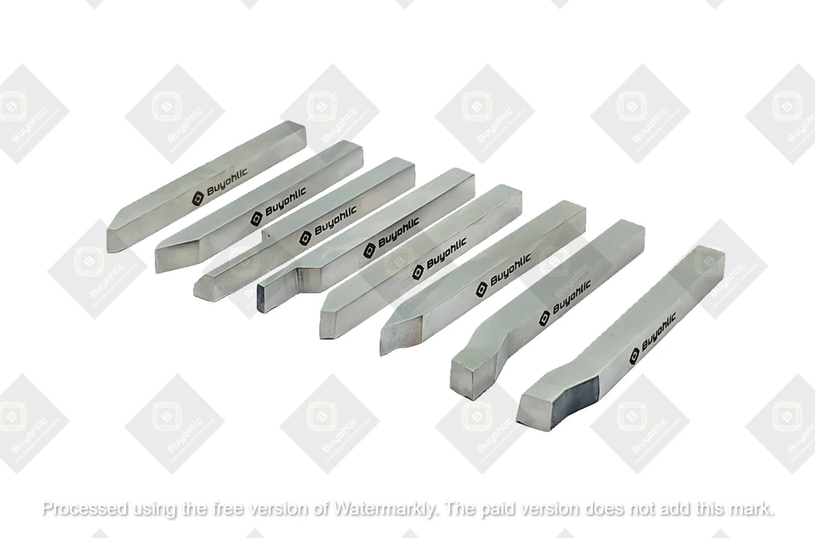HSS M2 Grade Lathe Form Tool Set-Hard & Ground -Turning, Threading Machine