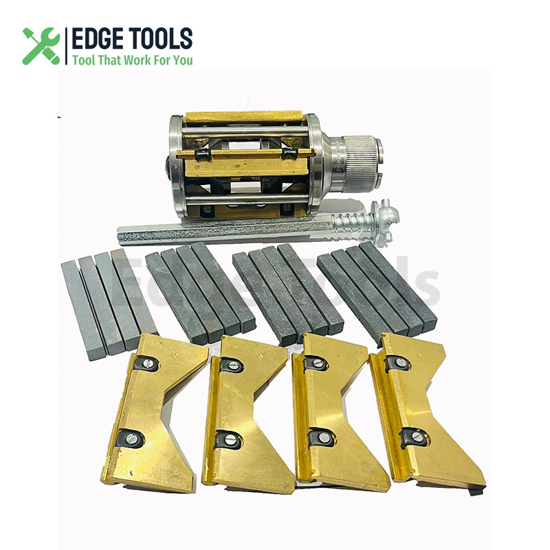 Cylinder Engine Hone Kit 3 1/2″ To 6 1/2″ Honing Machine + 4 Set Hone Stones USA
