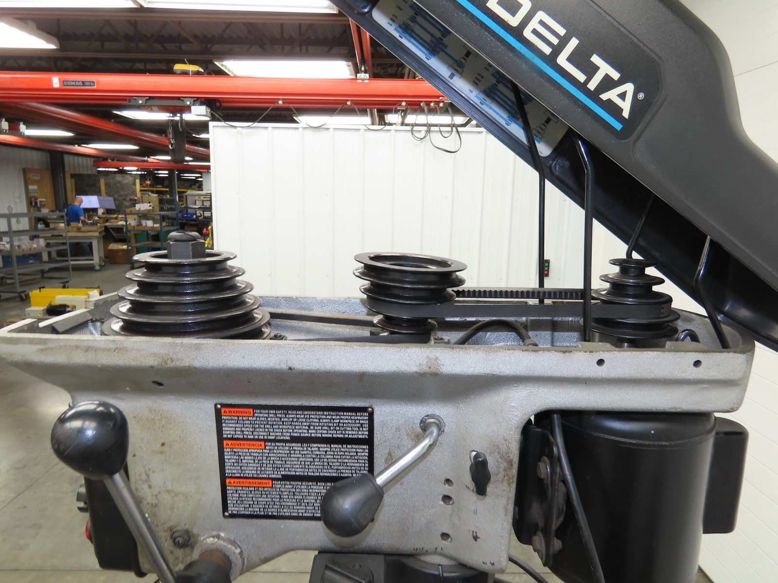 Delta 17-959L Laser Drill Press 17″ Single Phase 120V 3/4Hp 250-2720RPM