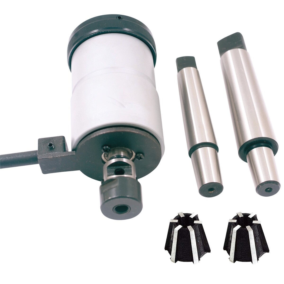 #10-3/4″ JT3 SELF REVERSING TAPPING HEAD,3 & 4MT SHANKS, 2 COLLETS (3900-1750)