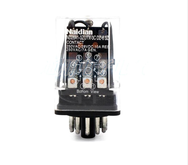 ND26A1-3Z (JTX-3C DZ-6 3Z ) AC220V small relay/