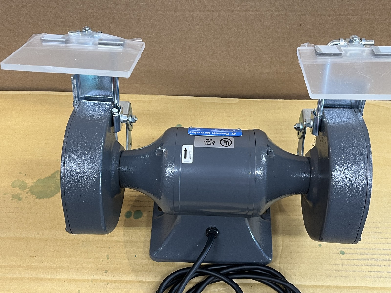 JC Penny 4031 made by Baldor Vintage 6″ Bench Grinder 1/3 H.P. Refurbished 612
