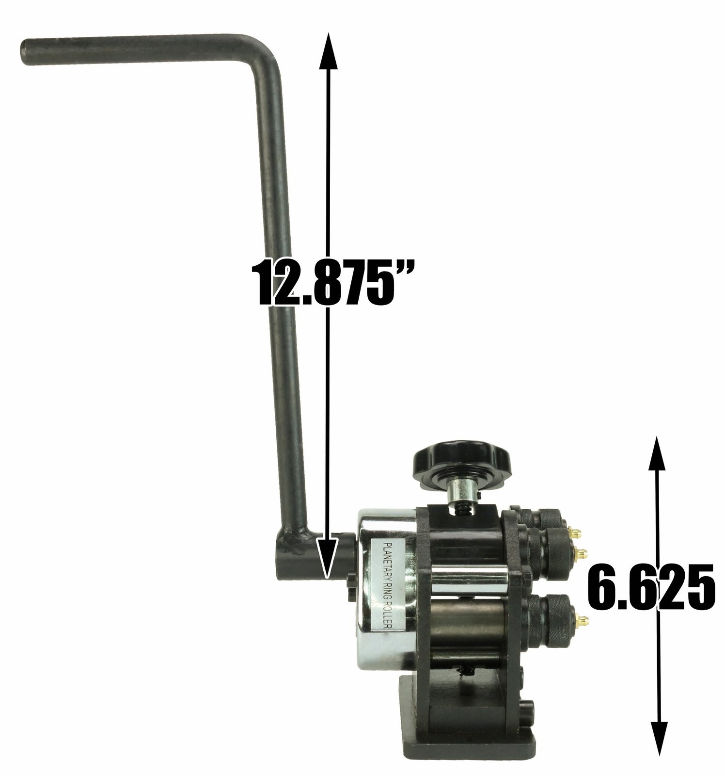 Erie Tools Portable Ring Roller up to 1/4″ Round Steel Rolling Machine
