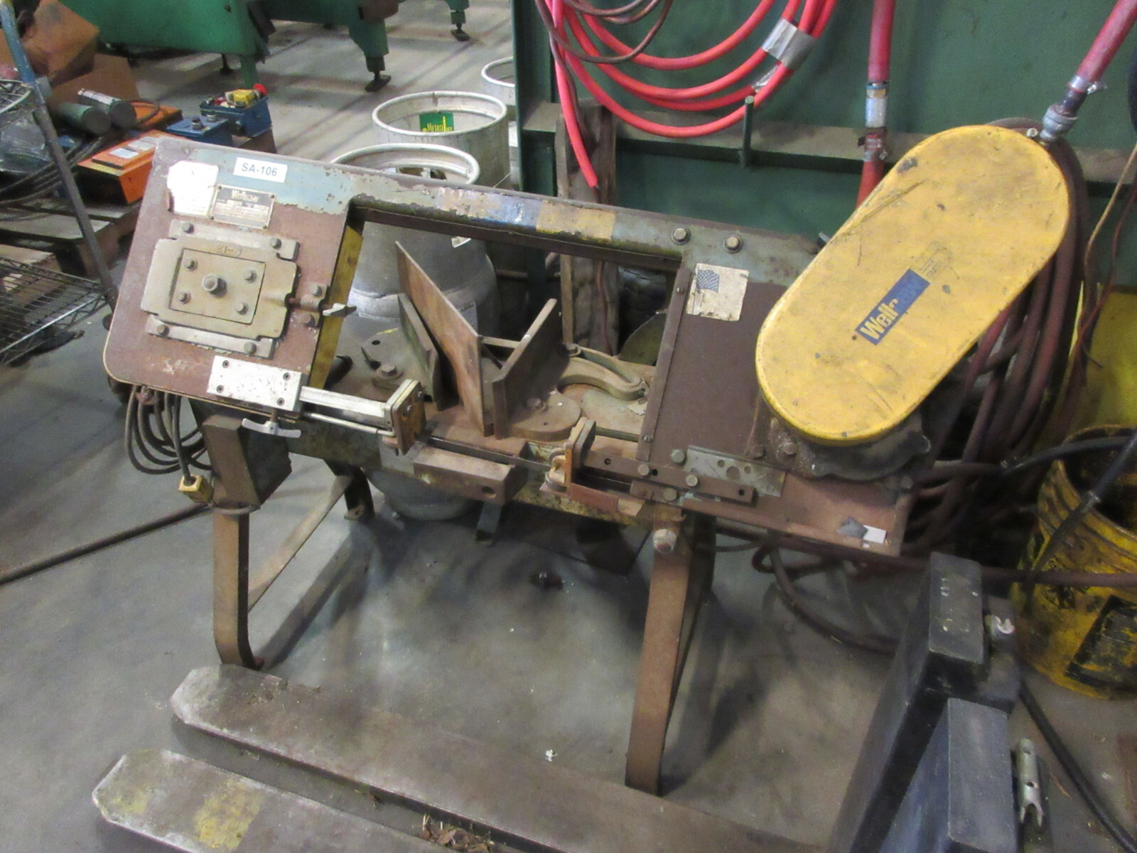 WELLSAW 58B HORIZONTAL / VERTICAL BAND SAW 9-1/2″ x 11″