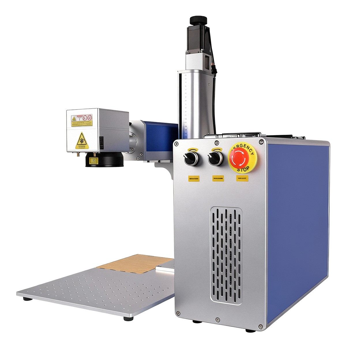Scotle 2.5D 60W JPT Mopa Fiber Laser Marking Machine Metal Deep/Relief Engraving