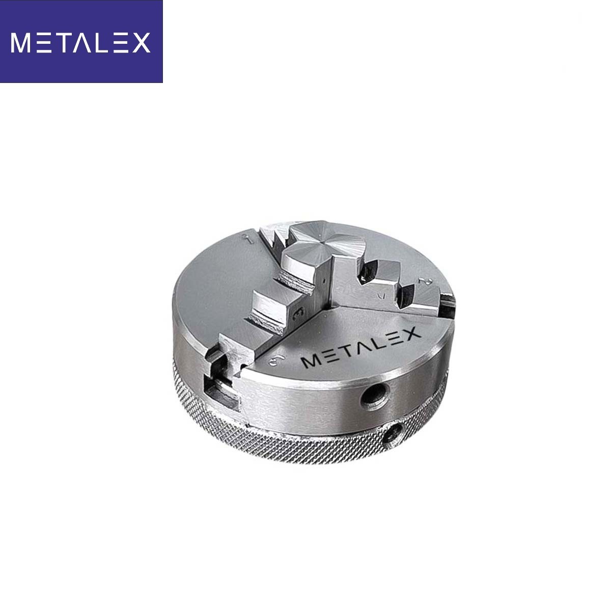 2-1/2″ 3 Jaw 65mm 2.5″ Self Centering Mini Small Lathe Chuck Wood Metal Turning