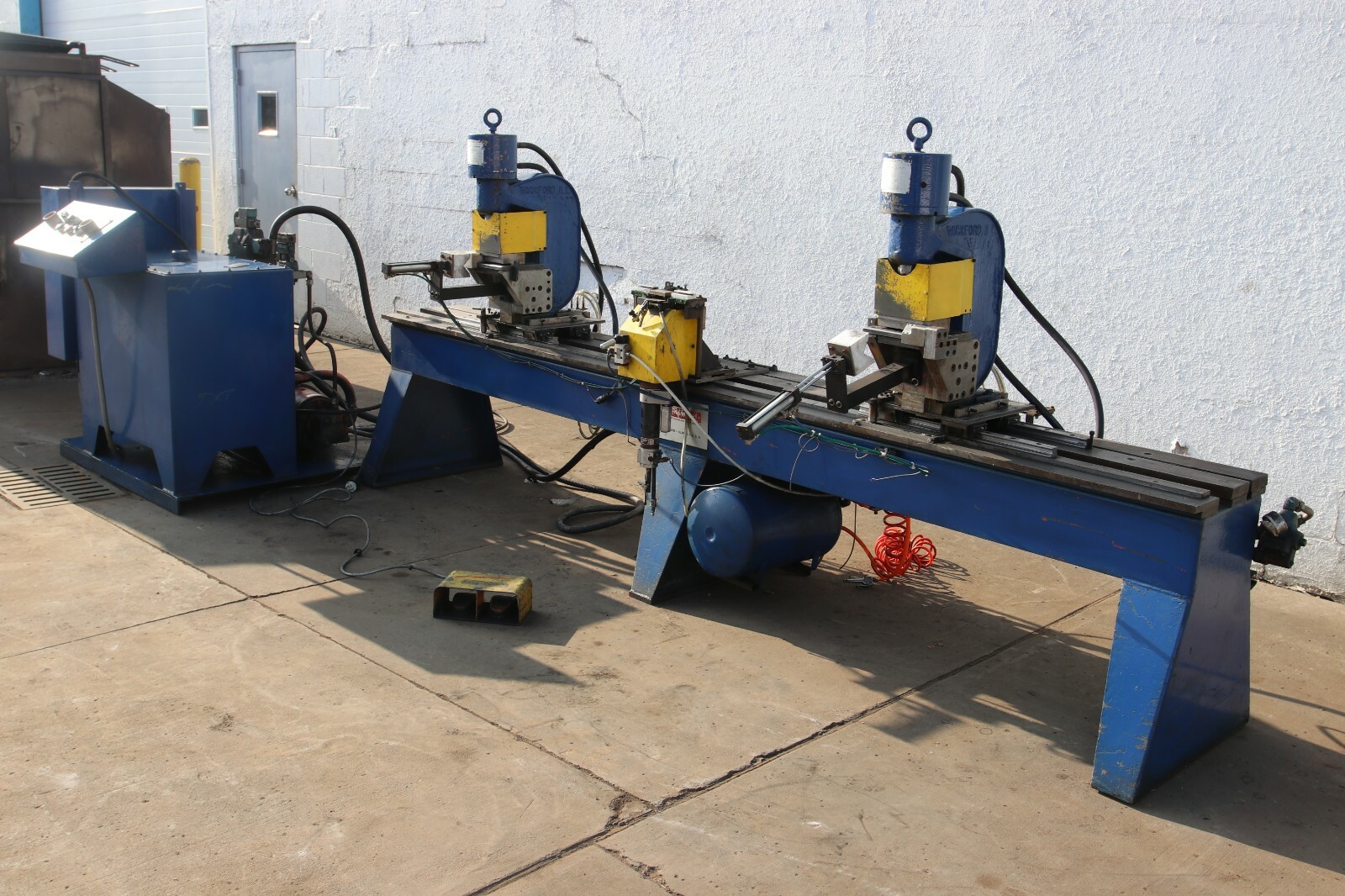 (2) 50 TON WHITNEY ADJUSTABLE PUNCH SYSTEM: YODER #71353