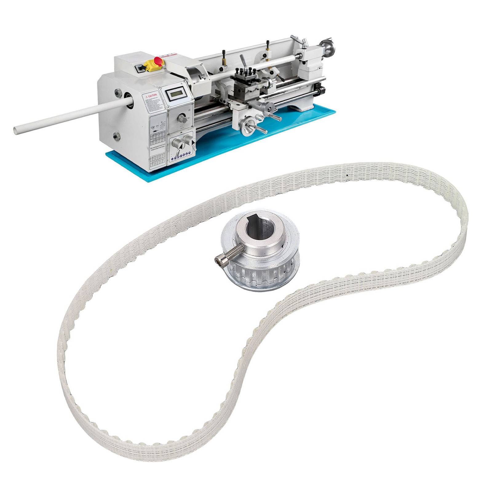 Mini Lathe Belt And Gear 1.5M 90 Teeth Polyurethane Drive Belt Replacement F NEW