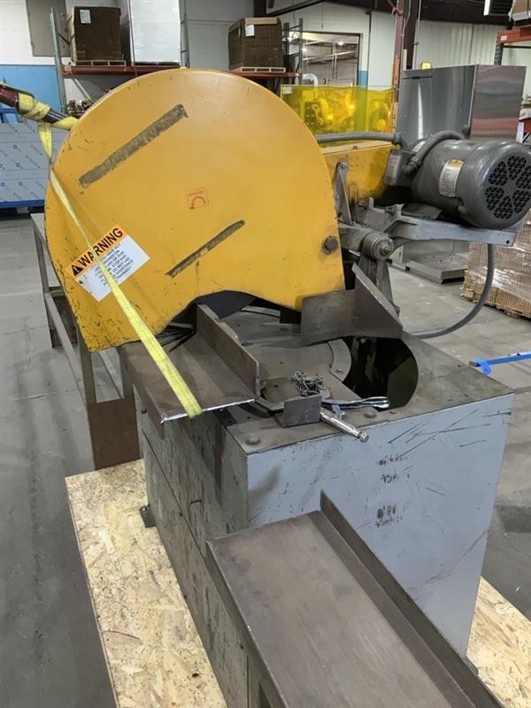 Everett 22″ Dry Double Miter Abrasive Chop Saw – Make Offer!