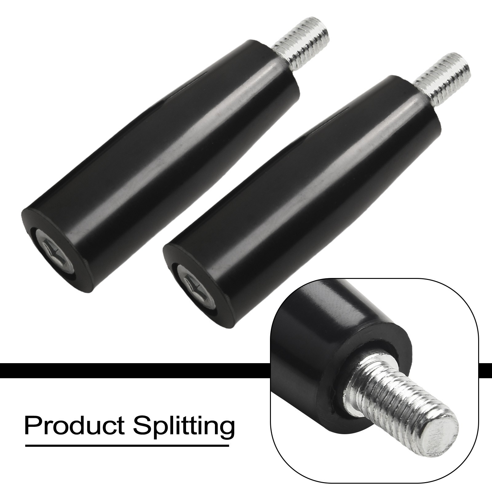 Revolving Handle for Milling Machinery Sturdy and Reliable Male Threaded Stem