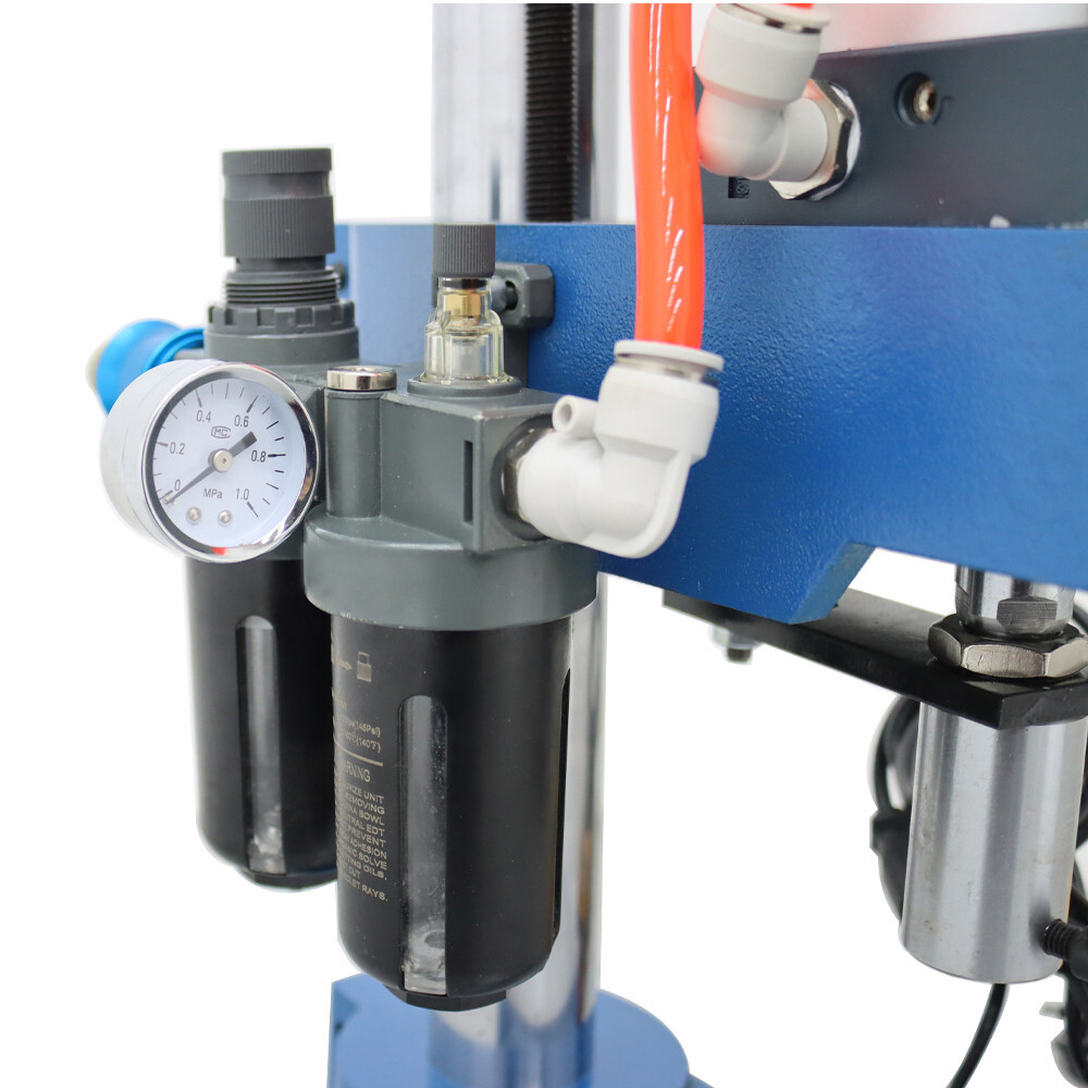 2205Lbs/1000kg 110V Pneumatic Punch Press Machine with controller Pressure 1 ton