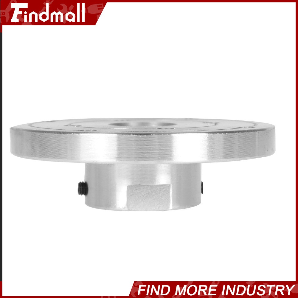 Findmall 4″ Steel Wood Lathe Face Plate 1″ x 8tpi Threaded with Set Screws
