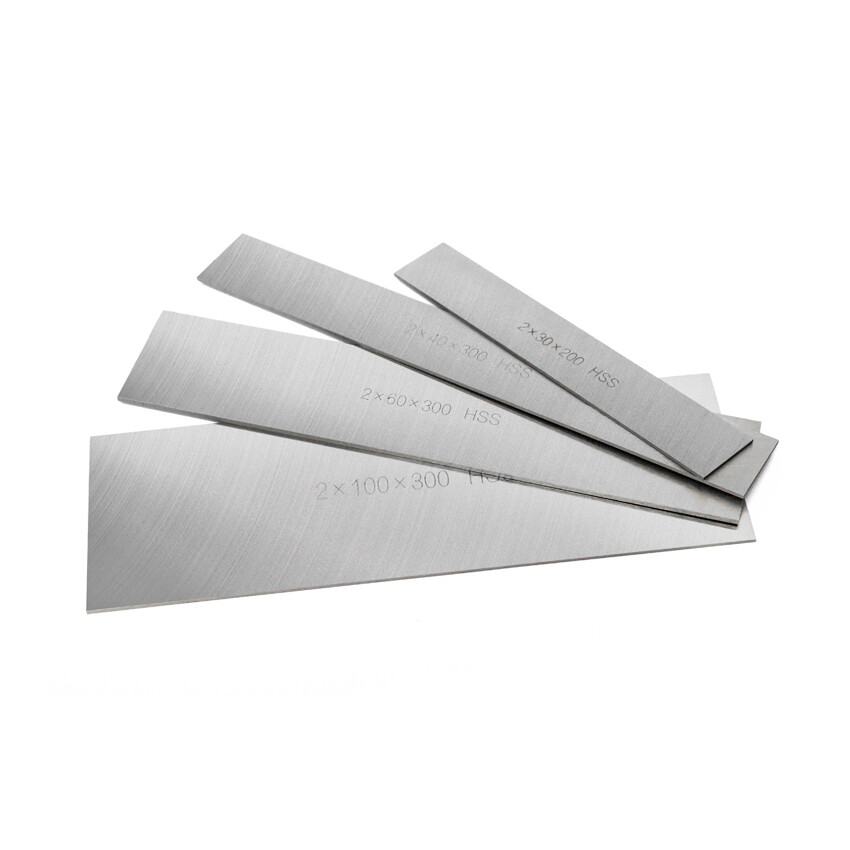 High Speed Steel Bar Strip HSS Lathe Steel Turning Tool L :200mm T:0.5mm-5mm