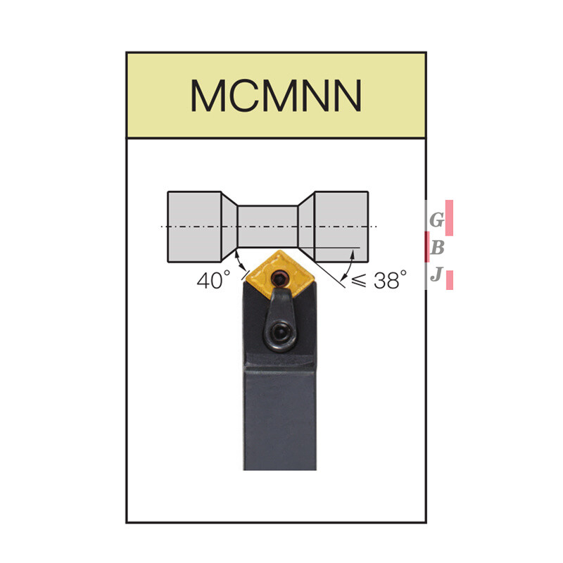 -100 MCMNN 1616 2020 2525 3232 K12 M12 P12 External turning tool (clamp)