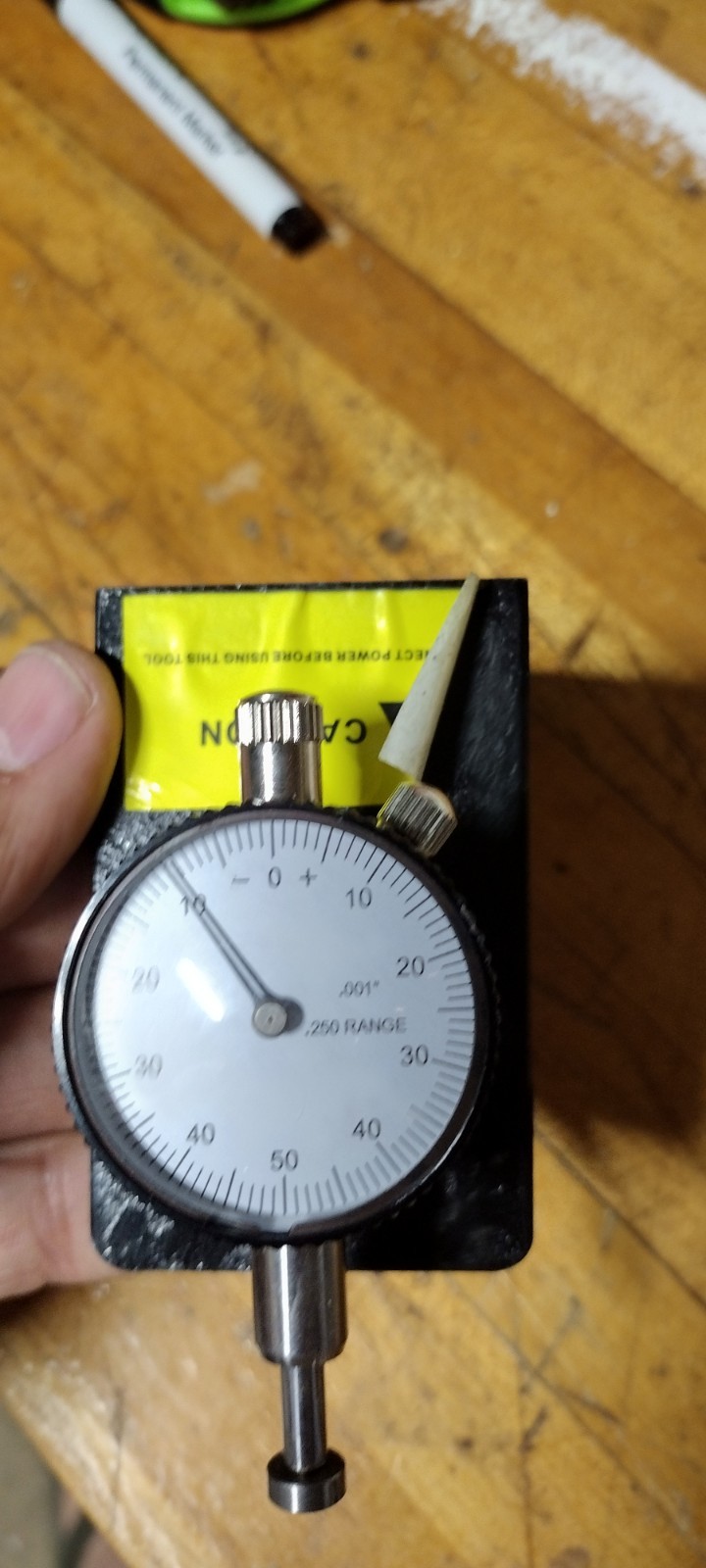 W1218A 360° Dial Indicator with Magnetic Base for Planers Jointers Woodworking