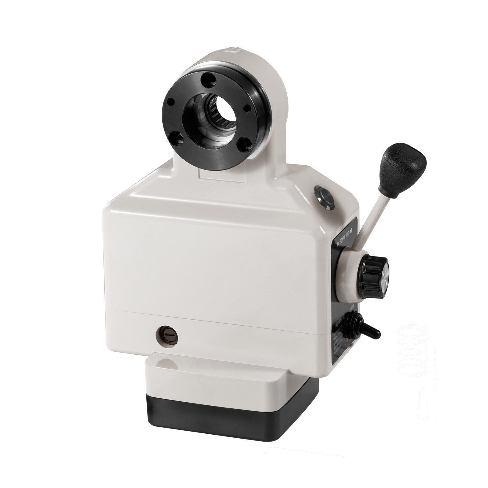 Z-axis Power Feed Milling Machine, 450in-lb, 0-200RPM Adjustable, 120V