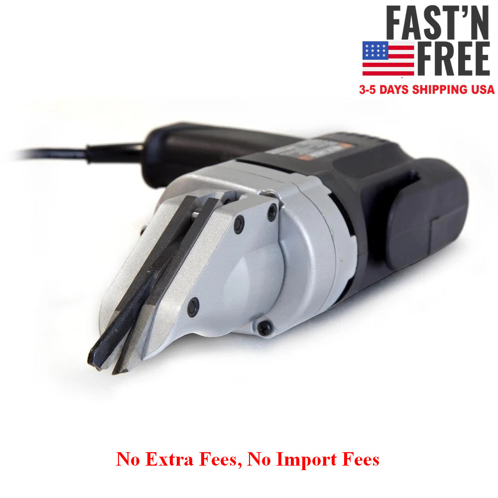 [HOT SALE] 4 Amp Motor 18-Gauge Variable Speed Swivel Head Electric Metal Shear