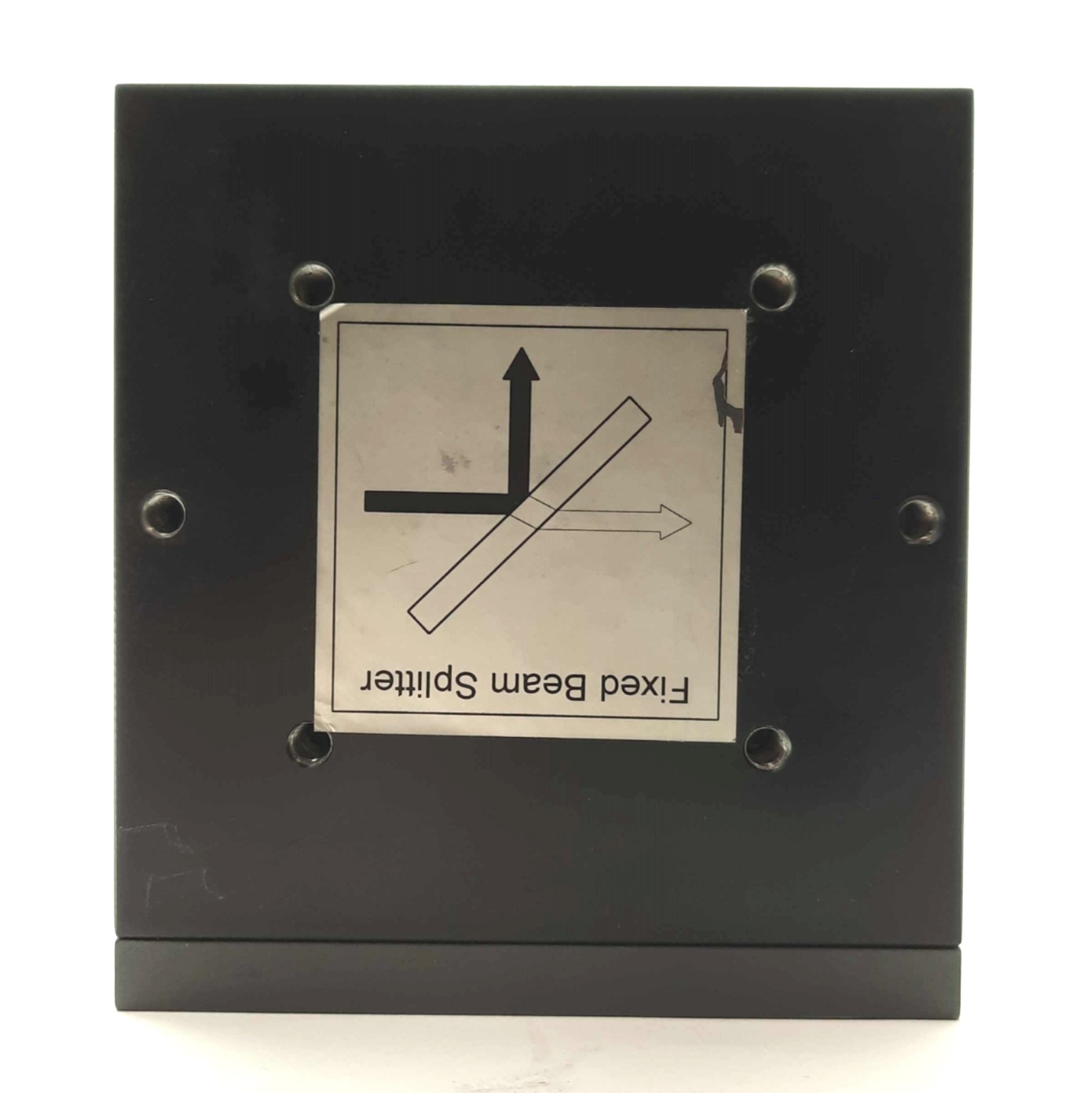 Spiricon YAG LASER Beam Splitter 1¾ to 1¾ & 3¼” Apertures 2.5″ C2C Cube Mounted