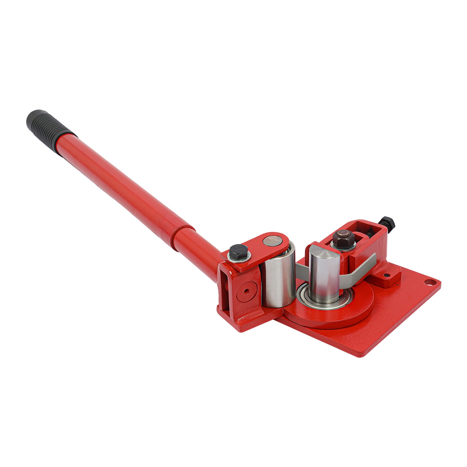 Red 90° Manual Flat Bar Bender,Sheet Metal Bending Tool,0–5mm Metal Bending Tool